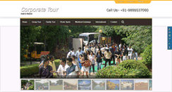 Desktop Screenshot of corporate-tours.com